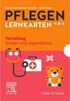 Obrázok produktu pre PFLEGEN Lernkarten Vertiefung Kinder und Jugendliche