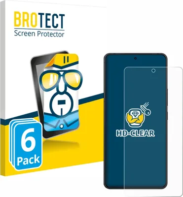 Produktbild von 6x Für ASUS ZenFone 11 Ultra Schutzfolie BROTECT Displayschutz Display Schutz Folie Klar Transparent