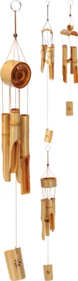 Obrázek produktu pro Bambusový větrný vozík o průměru 10x75cm