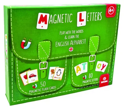 Produktbild von Spiel mit magnetischen Buchstaben Lerne das Alphabet, Svoora