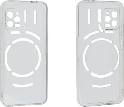 Image de caseroxx Housse de protection TPU compatible avec Unihertz Luna, étui en caoutchouc pour téléphone portable transparent