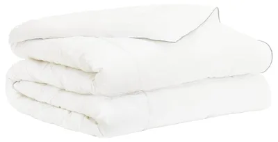 Zdjęcie produktu dla Kołdra letnia vidaXL, 220x240 cm, 200 GSM, wełna australijska, biała
