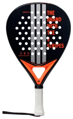 Obrázok produktu pre Adidas Padel Match Black 3.4 2025 – padelová raketa, farba: oranžová, pre pánov, univerzálna veľkosť
