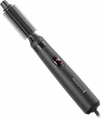 Immagine prodotto di Spazzola ad aria calda Remington [incl. 2 accessori: spazzola rotonda da 19 mm e 25 mm] Blow Dry&Style (asciuga e acconcia per dare forma e pienezza ai capelli corti) 2 impostazioni di calore e soffiaggio, Airstyler AS7100, nero