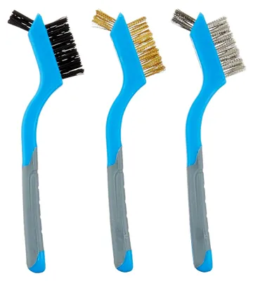 Produktbild von Mini-Drahtbürsten, 3-teiliges Set
