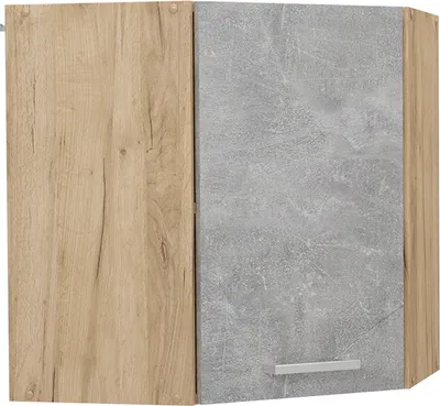Produktbild von Eckhängeschrank Vicco R-Line Beton 57 cm, Model 53561