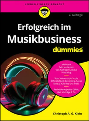 Produktbild von Erfolgreich im Musikbusiness für Dummies