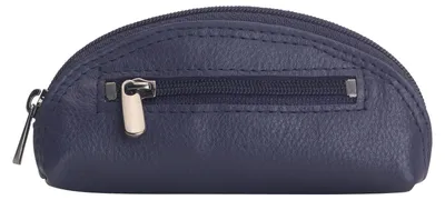 Produktbild von Josephine Osthoff - Schlüsseltui SCHLÜSSELMAUS Schlüsseltasche Schlüsselmäppchen Mini Münztasche Echt Leder mit Kreditkarten-RFID-Schutz Doppelnaht Außentasche Schlüsselfach mit Ring