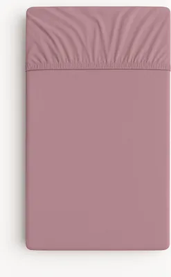 Obrázok produktu pre Bavlnené prestieradlo do detskej postieľky 120x60 cm - retro ružová