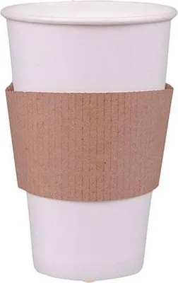 Produktbild von Becherhüllen 350-500 ml Kraftpapier 50 Stück.