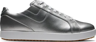 Produktbild von Footjoy Links Damen-Golfschuhe in Silber