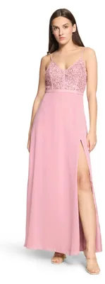 Produktbild von Vera Mont Damen Abendkleid mit Stickerei 36, Vintage Blossom