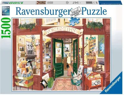 Obrázok produktu pre Puzzle 1500El Ksigarnia Wordsmith's 168217 Ravensburger