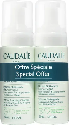 Produktbild von Caudalie Vinoclean Duo Instant Schaumreiniger 2x150ml