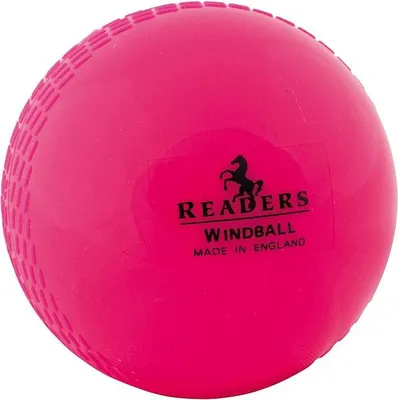 Image de Readers - Balle de cricket pour enfants, balle anti-vent, entraînement RD1859 (taille unique) (rose)