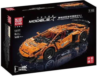 Produktbild von Mould King Italian Bull SVJ Remote Controlled Auto Bausatz 13177S