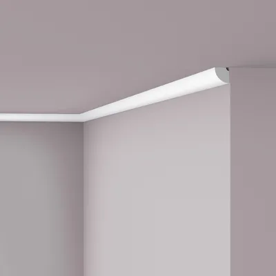 Immagine prodotto di Cornice a soffitto NMC QR NOMASTYL Noel Marquet Battiscopa decorativo Battiscopa decorativo moderno colore bianco 2 m