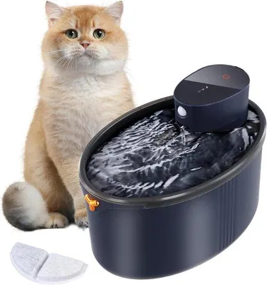 Produktbild von Automatische Katzenfontein 3L, bewegungssensorisch, stil, mit Filter