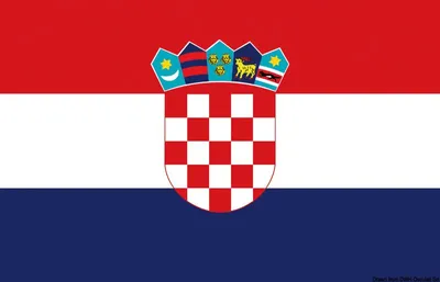 Image de Drapeau Croatie 30 x 45 cm , 1 pièce