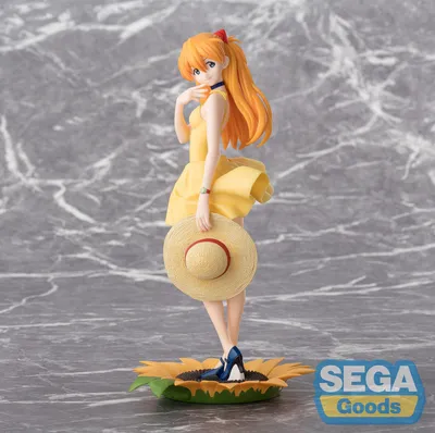 Produktbild von Rebuild of Evangelion Luminasta PVC Statue Asuka Summer Dress Ver. 2 24 cm