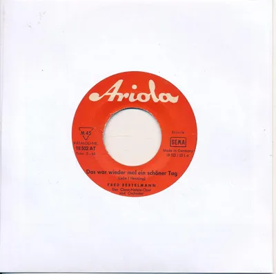Produktbild von Ein schöner Tag - Fred Bertelmann - 7" Vinyl Single