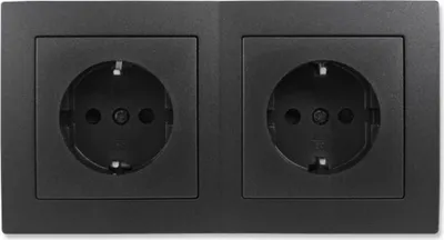 Produktbild von Steckdosen Set McPower Flair ''Beginner 2S'' 3-teilig, anthrazit