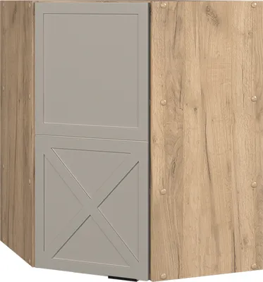Imagen del producto de Armario colgante de esquina Vicco Fame-Line GrisBeige 57 cm, Model 50342