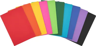 Produktbild von Notizbuch A5 60k Regenbogen Karo Herlitz