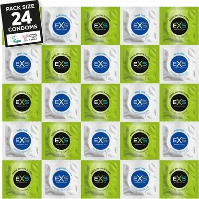 Obrázek produktu pro EXS Sensation Pack - kondomy - 24 kusů
