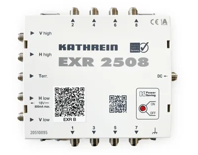 Immagine prodotto di Multiswitch Kathrein EXR 2508 da 5 a 8 in cascata