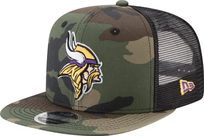 Produktbild von New Era 9Fifty Mesh Snapback Cap Minnesota Vikings wood camo