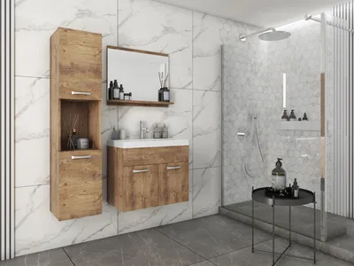 Immagine prodotto di Set da bagno MAYRA - castagna