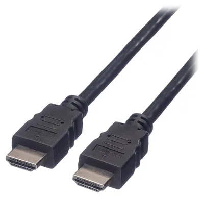 Produktbild von VALUE Monitorkabel HDMI High Speed, ST-ST, schwarz, 10 m
