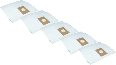 Produktbild von vhbw 50x Staubbeutel Ersatz für Fakir / Nilco 26 01 805, 32 70 805, 32 88 810, 22 04 805 für Staubsauger - 35cm x 23cm Weiß