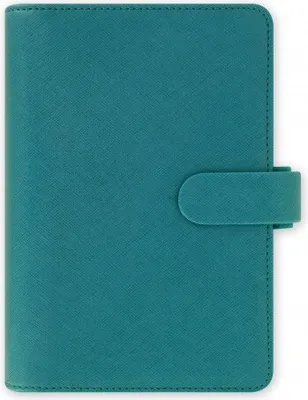 Produktbild von Filofax Terminplaner „Saffiano“ Personal in aquamarine