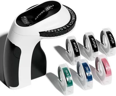 Obrázek produktu pro Mini tiskárna štítků s 6 páskami pro štítky – ergonomický design pro děti