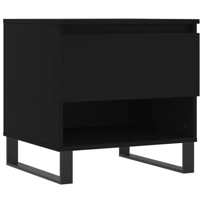 Obrázek produktu pro vidaXL Konferenční stolek černý 50x46x50 cm Dřevěný materiál