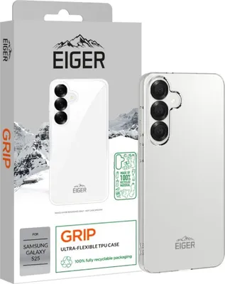 Produktbild von Eiger Grip Case Galaxy S25 transparent