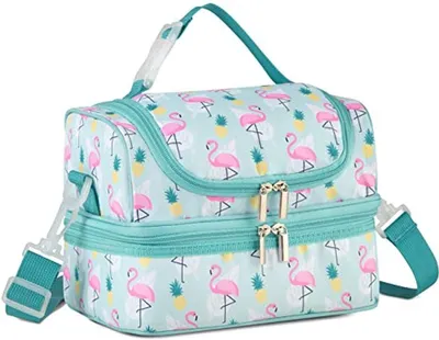 Kühlrucksack mit getrennten Fächern für Schule und Picknick