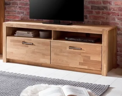 Produktbild von Lowboard TV-Schrank Fernsehschrank Wildeiche - (4193)