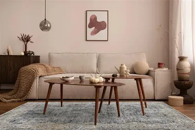 Immagine prodotto di Tappeto CARAVAN GREY/BLUE 190X133 (Galleriafarah1970)