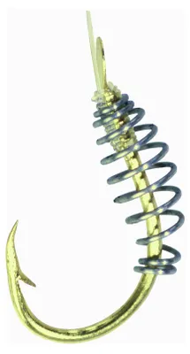 Produktbild von Balzer Camtec Speci Teig vergoldet 60cm - 10 gebundene Angelhaken, Durchmesser:0.30mm, Größe:Gr. 2