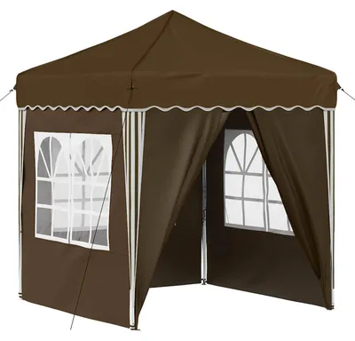 Obrázok produktu pre Prístrešok na párty 195 x 195 x 245 cm Sivohnedá