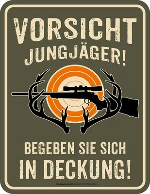 Produktbild von Jäger - Fun-Schilder - Jungjäger