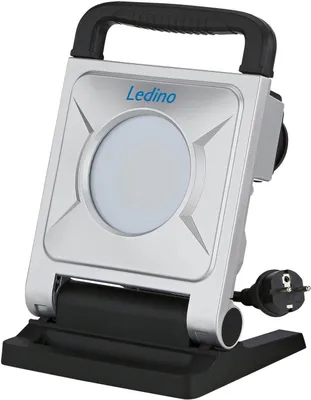 Produktbild von LEDINO Baustrahler Griesheim IP54 LED 24W 2100lm 6500K 2xSchuko