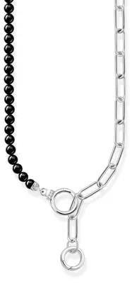 Obrázek produktu pro Náhrdelník z řetízku a korálků se dvěma zapínáními - Thomas Sabo Model: KE2193-027-11