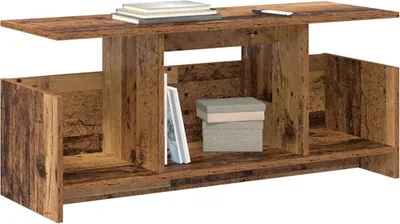 Zdjęcie produktu dla vidaXL Stojak pod telewizor z drewna odzyskanego 102 x 35 x 45 cm materiał drewnopochodny