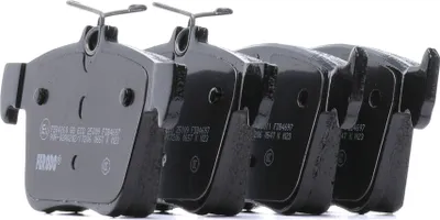Produktbild von FERODO FDB4697 Bremsbeläge Satz Hinten für VW Golf VII Schrägheck (5G1, BQ1, BE1, BE2) Passat Variant (3G5, CB5) Golf VII Variant (BA5, BV5) T-Roc