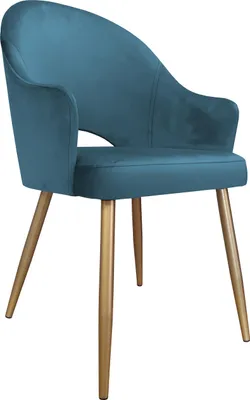 Obrázek produktu pro Židle Velvet se zlatou nohou MG33