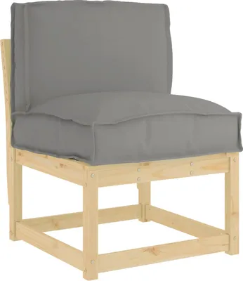 Image de vidaXL Coussin gris 50 x 40 x 12 cm Tissu Oxford